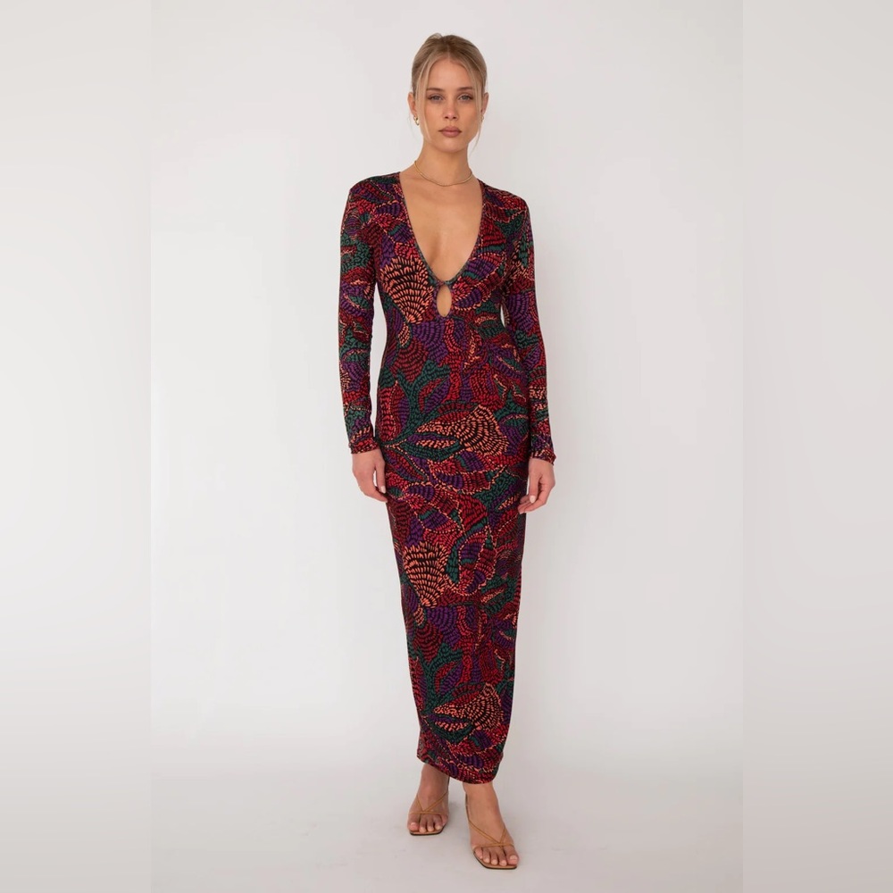 Like New Resa Twiggy Dress Monarch Print (Sold Out)
